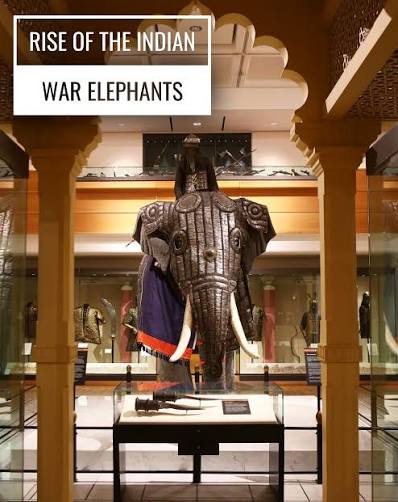 Today, I wanted to showcase an incredibly rare surviving example of 17th- century Mughal mail and plate armour for a war elephant, currently on display at the Royal Armouries in Leeds. #royalarmouries #indianhistory #
