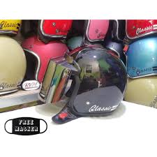 Helm bogo merupakan salah satu jenis helm yang biasa digunakan oleh para pengguna sepeda motor. Helm Bogo Classic Warna Hitam Kaca Datar Silver Shopee Indonesia