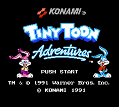 This game has adventure, action genres for super nintendo console and is one of a series of tiny toon adventures games. Tiny Toon Adventures Nes Online Game Retrogames Cz