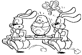 Download this running horse printable to entertain your child. Easter Bunny Coloring Pages Crayola