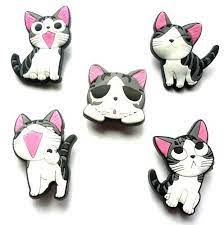 Japan Konami Kanata Chi S Sweet Home Cats Cat Kitty Kitten Shoe Charms 5 Pcs Set Jibbitz Croc Style By Hermes Chi S Sweet Home Croc Charms Cartoon Cat