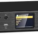 auna Star CD HiFi Ricevitore Amplificatore, AV 5.1, Internet/DAB+/FM Radio,  Lettore CD, Nero