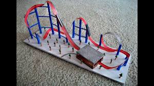 How To Make Model Roller Coaster Google Search Coaster Projects Paper Roller Coaster Roller Coaster