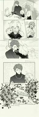 Mashu And Papa Lancelot Fate Stay Night Anime Fate Anime Series Fate Stay Night Series