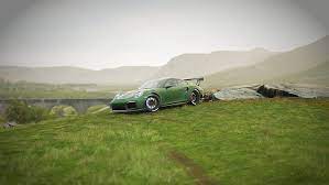 Porsche Gt2rs Car Forza Horizon 4 Vehicle Green Cars Video Games Hd Wallpaper Hd Wallpaper 1080p Wallpaper Imac Desktop