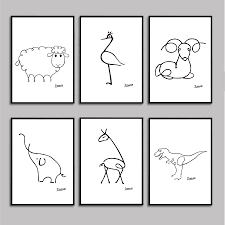Dabei können sie aus vielen verschiedenen rahmenleisten die für ihr traumbild passende leiste auswählen. Minimalistischen Pablo Picasso Abstrakte Fisch Dinosaurier Giraffe Leinwand Kunst Malerei Poster Tiere Wand Kunst Wohnkultur Keine Rahmen Pablo Picasso Art Paintingcanvas Art Painting Aliexpress