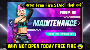 I want a free account. 7 December Free Fire Not Open Free Fire Kab Chalu Hoga Why Not Open Today Free Fire Game India Youtube