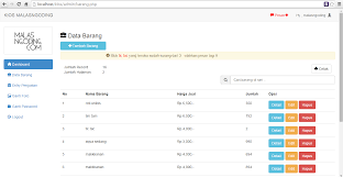 Maybe you would like to learn more about one of these? Aplikasi Penjualan Dengan Php Dan Mysql Gratis Malas Ngoding