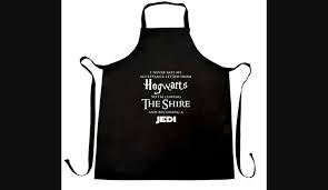This Is The Apron For You If You Like Star Wars Lord Of The Rings And Harry Potter Me Lord Of The Rings Acceptance Letter Lettering
