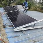 Modular Aluminum Triangle Solar Structure