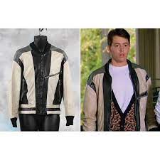 Pin On Ferris Bueller S Day Off Matthew Broderick Leather Jacket