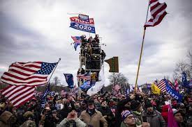 The video captures scenes of a the bottom line: Watch House Impeachment Managers 13 Minute Video Recapping Capitol Riot That Opened Trump Trial