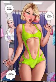 Aromasensei's sexy encounter with Elsa - Taboo anime at its finest