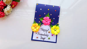 The love shower friendship day card is ready to send to friends. Handmade Friendship Day Card Idea Diy Friendship Day Card Youtube