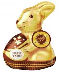 Pour Les Fetes De Paques Ferrero Rocher Propose Des Lapins Au Chocolat Avec Comme D Habitude Des Noisettes Ca Risque D Etre Bon Ferrero Rocher Paques Fete