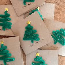 Kids color and cut the pieces, then glue the card together. 8 Crafty And Cute Kid Made Christmas Cards