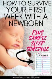 How To Survive Your First Week With A Baby Newborn Care Newborn Baby Tips Newborn