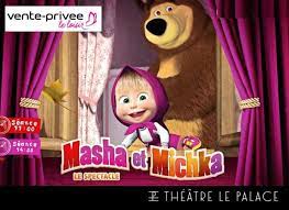 La neige est tombée et couvre la nature d'un manteau blanc. Billet Masha Et Michka Le Spectacle Pas Cher Des 15 Le Palace Paris