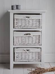 The White Cottage Bedside Tables Range Of Sizes And Styles For Your Country Cottage Bathroom Furniture Storage Bathroom Basket Storage White Bathroom Storage