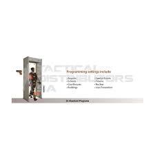 Multiple targets are pinpointed on the left, center or right side of the body. Garrett Pd6500i Walk Through Metal Detector