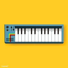 Digital Electronic Keyboard Musical Instrument Icon Illustration Vector Free Image By Rawpixel Com Icon Illustration Keyboard Musical Instrument Book Art