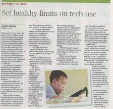 Between the Lines: Set healthy limits on tech use | Bring Me ...