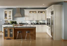 Kitchen Beautiful Design Interior Of Home Kitchen Ideas With Modern White Shaker Kitchen Cabinets And Honey Pine Kitchen Island Home Storage Ideas Kraft