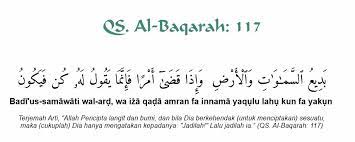 Select qari qari 1 qari 2 qari 3 qari 4. Surat Al Baqarah Ayat 117 Arab Latin Arti Dan Tafsirnya Abu Syuja