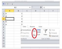 Pilih sel dalam kolom yang ingin anda urutkan. Cara Mengurutkan Angka Di Microsoft Excel Empatdio