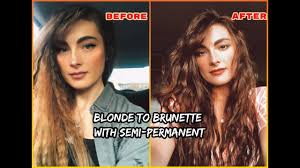 Read ratings & reviews · deals of the day · shop best sellers Blonde To Brunette With Adore Semi Permanent Mocha Yes Or Nha Youtube
