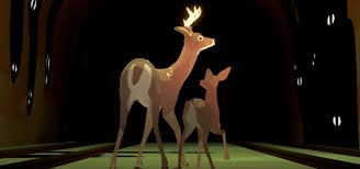 Check Out The First Trailer For The Lovely Looking Adventure Game Way To The Woods Post Human Deer Art And Technology