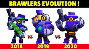 # enter your brawl stars username, select the brawler and click on generate to start the process ! Brawlers Evolution Brawl Stars Old Vs New Youtube