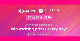 Read full profile life is full of questi. February 2 Amazon Quiz Answer Five Easy Question And Win Alexa Echo Dot