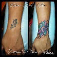 Lotus Flower Tattoo Design Cover Up Cover Up Tattoos Cover Tattoo Lace Tattoo