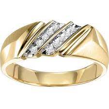 1 10 Ctw Double Mens Ring Walmart Com Rings For Men Mens Wedding Rings Rings