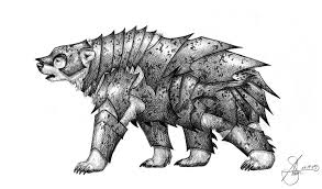 Soul Of Steel Polar Bear Drawing Dark Material His Dark Materials