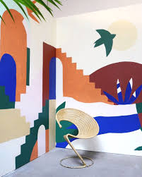 Dernier Week End Pour Aller Voir Ma Fresque A La Casa Corona En Sirotant Un Cocktail Mural Wall Art Mural Design Outdoor Wall Paint
