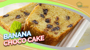 Resep banana cake by ainurmariza razali. Resep Banana Choco Cake Resep Cake Ala Toko Kue Yang Cuma Butuh 6 Bahan Doang Youtube