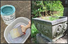 Planters vertical ribbed vintage style window box by idealist lite from £32.99 in stock see colour & size options planters contemporary round vase stone grey light concrete planter by idealist lite from £49.99 in stock see colour & size options Transforming Old Concrete Planters And A Feature