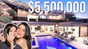 Inside Charli Dixie D Amelio S 5 5 Million Dollar Mansion Youtube