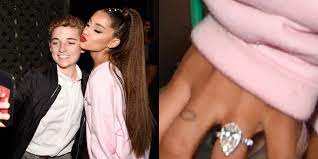 Gee, thanks, just bought it i see it, i like it, i want it, i got it (yeah) #arianagrande #7rings music video by ariana grande performing 7 rings. Ariana Grande S Engagement Ring Is Giant Teardrop Diamond Ariana Photographed Wearing Ring For Weeks