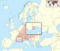 Monaco, officially the principality of monaco (french: Large Location Map Of Monaco Monaco Europe Mapsland Maps Of The World