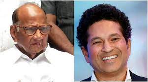 Please tweet in favour of protesting farmers. Sachin Tendulkar Should Be Careful About Speaking On Farmers Sharad Pawar India News The Indian Express