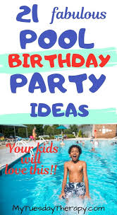 Splashing Fun Pool Party Ideas