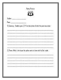 Rhyme Scheme In Poems Practice Worksheets Teaching Resources Tpt