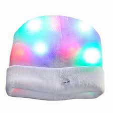 Aomeiqi Led Mutze Led Hute Partyhut Leuchtende Strickmutze Geburtstag Hut Wintermutze Weihnachtsmutze 4 1 Von Light Up Hats Novelty Hats Christmas Beanie