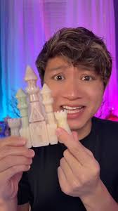 Wax candy castle?! Candy from @ooodleswaxcandy #asmr #asmreating #waxcandy  #waxcandyasmr #asmrvideo