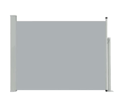 This video guide you in how to build a cover patio with our 3 insulated roof panel system. Vidaxl Patio Retractable Side Awning 55 1 X196 9 Gray Vidaxl Com