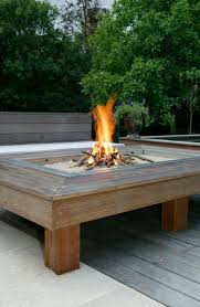 Saharian Table Brasero Brun Macaranduba Mobex Le Mobilier Dexception Decofinder Outdoor Fire Pit Outdoor Fire Table Backyard Seating Area