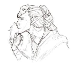 Young Fen Harel Based Off Of One Of The Concept Art Images Dragon Age Characters Dragon Age Games Dragon Age Series